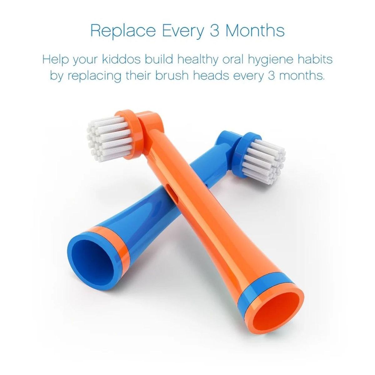 GENERICO - Cabezales de Repuestos para Cepillo Electrico Brusheez - Buddy el Oso