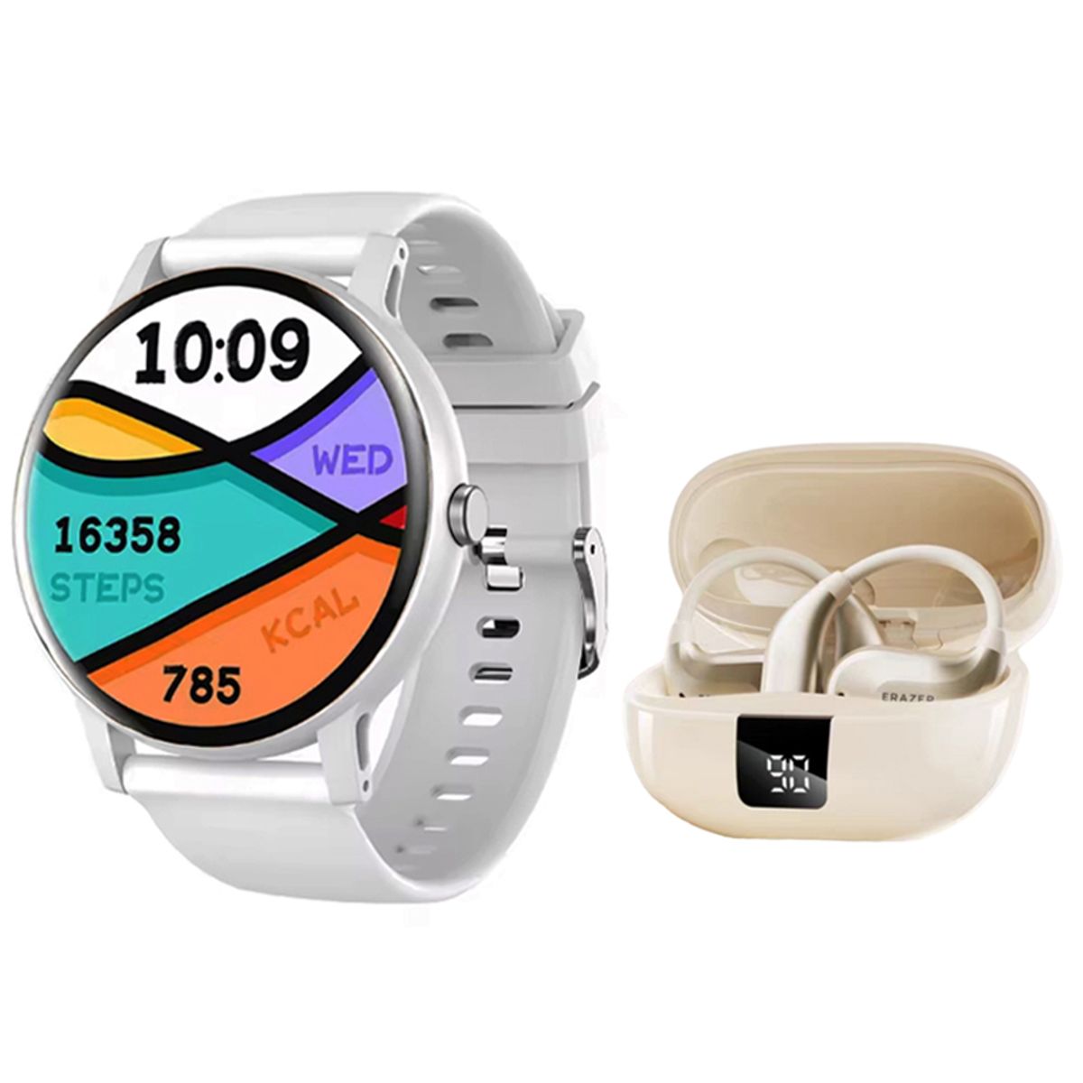 LENOVO - Audífonos Lenovo XT66 Pro Negro y Toumi Fit 2-B watch Reloj inteligente