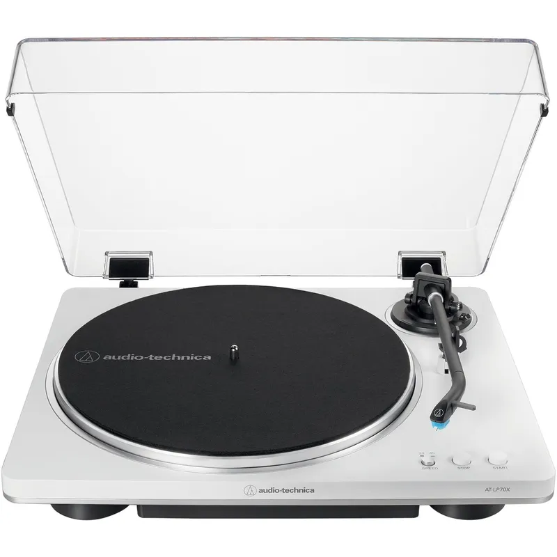 AUDIO TECHNICA - TORNAMESA AUTOMÁTICA AUDIO TECHNICA AT-LP70X-WS BLANCO