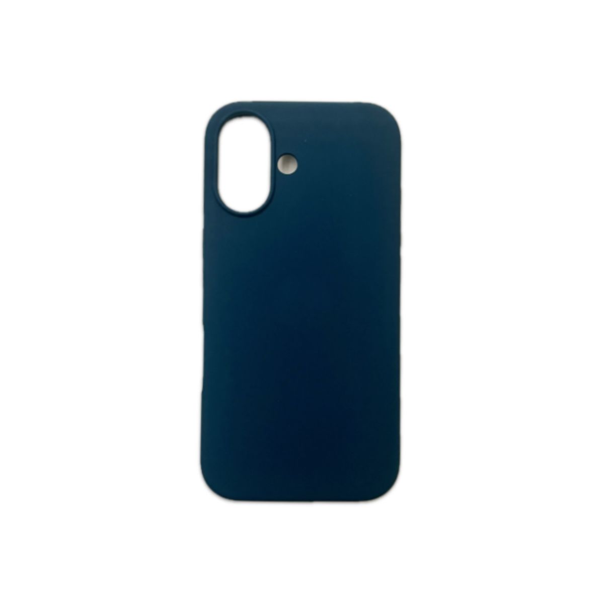 OEM - Silicone Case Funda iPhone 16 Azul Cobalto
