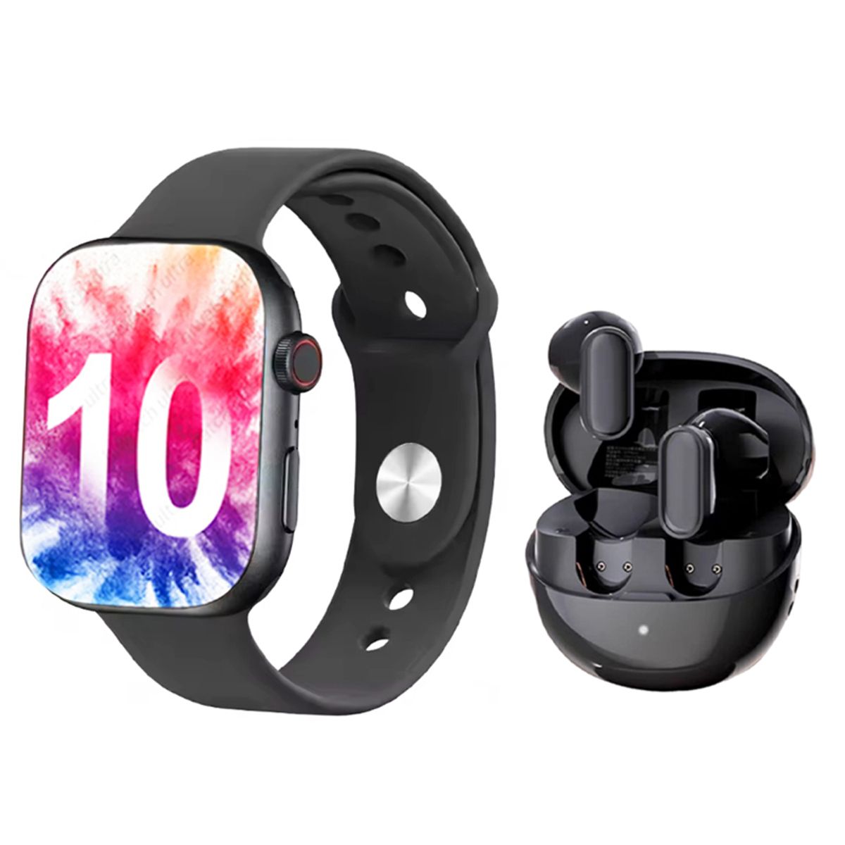 LENOVO - Audífonos Lenovo LP19 Pro -Negro y Toumi S10 B watch Reloj inteligente