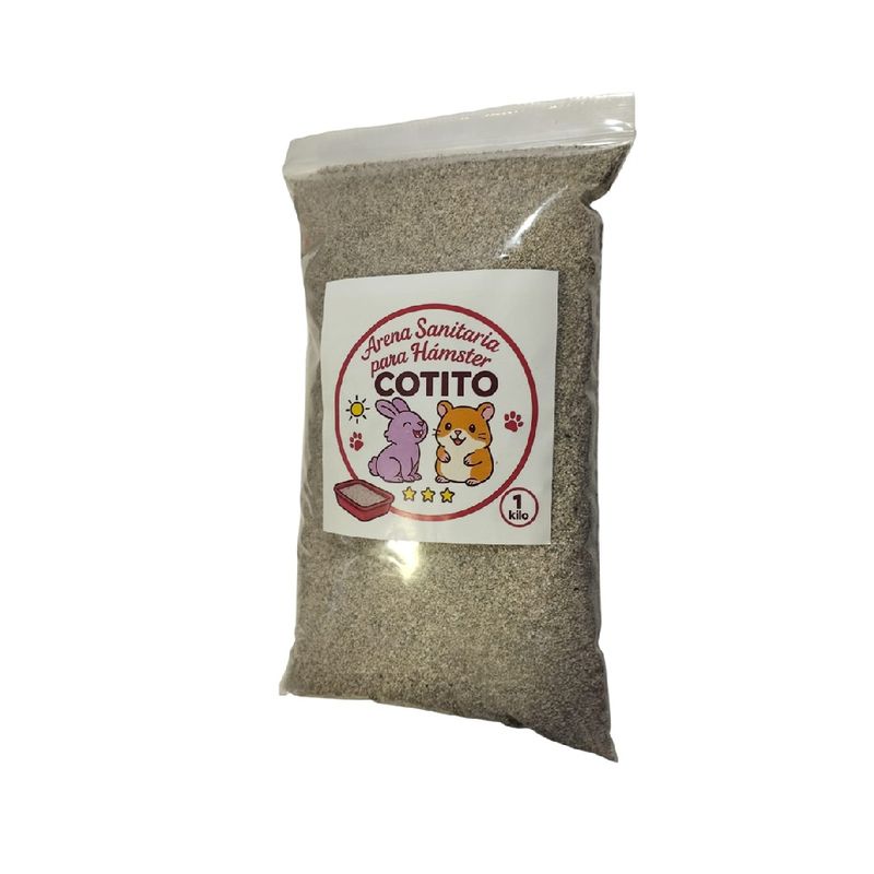 GENERICO - Arena sanitaria para hámsters y roedores de 1 kilos