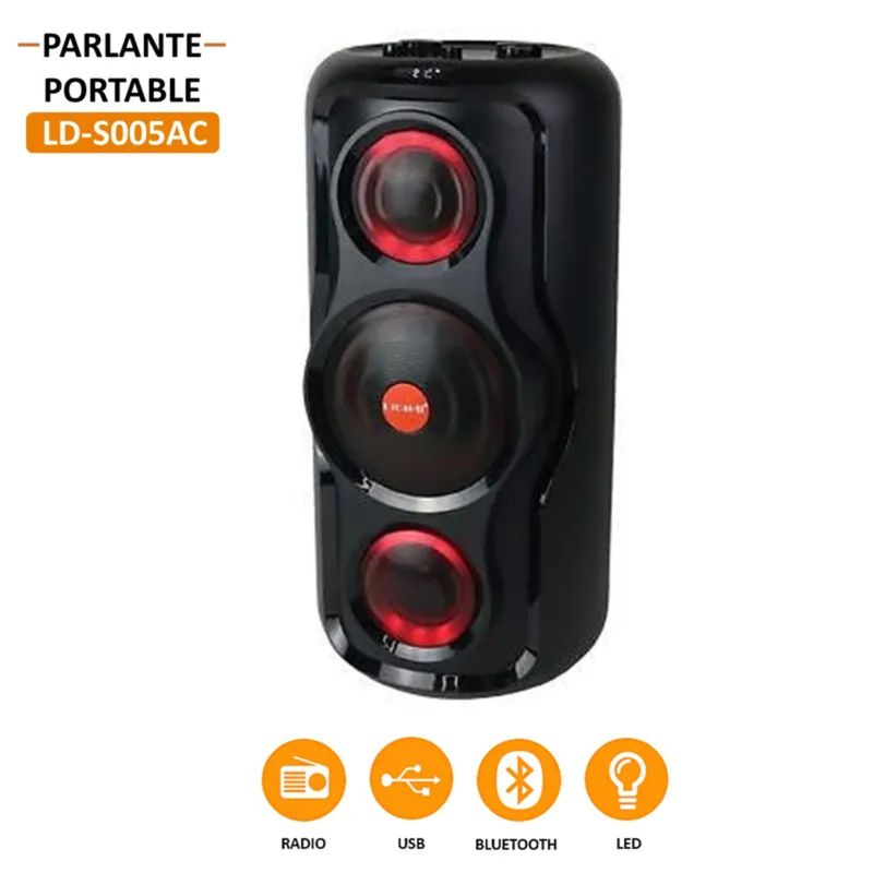 LIDIMI - Parlante LIDIMI X-BASS LD-S005AC