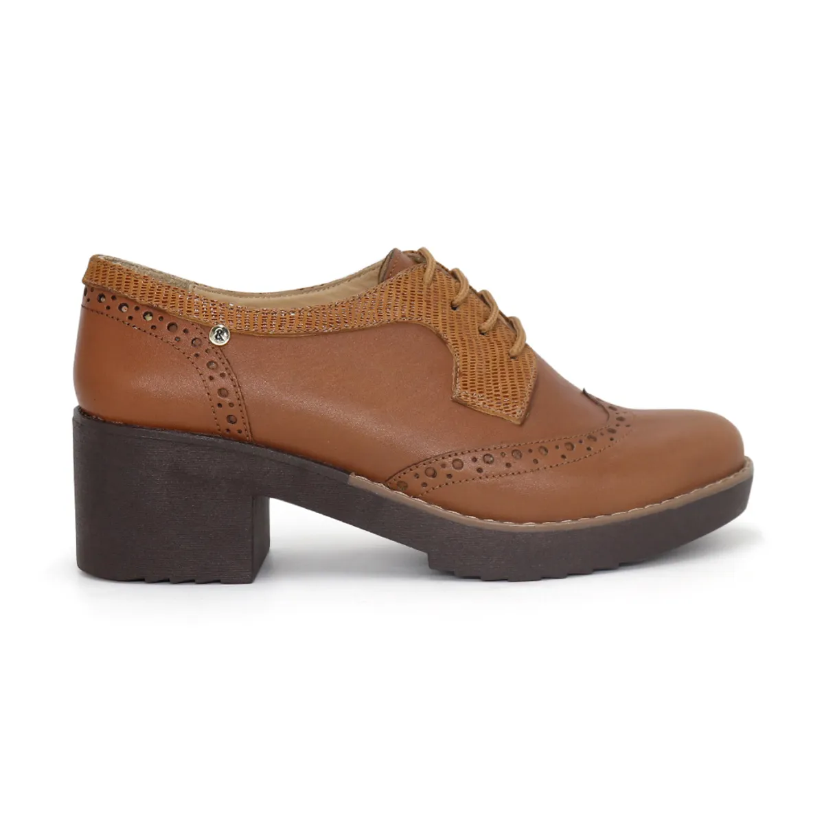 PAR&SS - Zapatos Oxford De Cuero Mujer Par&ss KA25Q1-KM040 africano