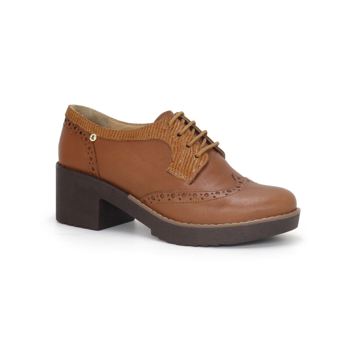 PAR&SS - Zapatos Oxford De Cuero Mujer Par&ss KA25Q1-KM040 africano