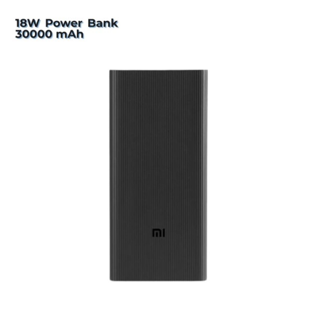 XIAOMI - Xiaomi 18W Power Bank 30000 mAh Carga 3 dispositivos simultáneamente