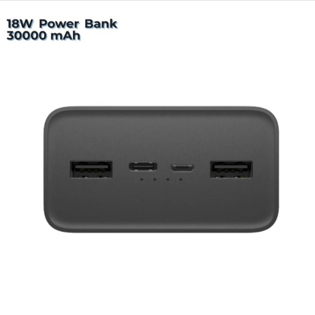 XIAOMI - Xiaomi 18W Power Bank 30000 mAh Carga 3 dispositivos simultáneamente