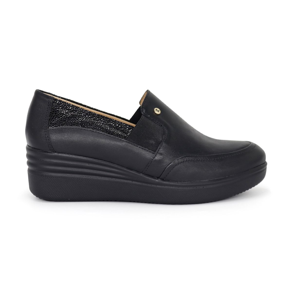 PAR&SS - Mocasín Casual De Cuero Mujer Par&ss KA25Q1-PAX Negro