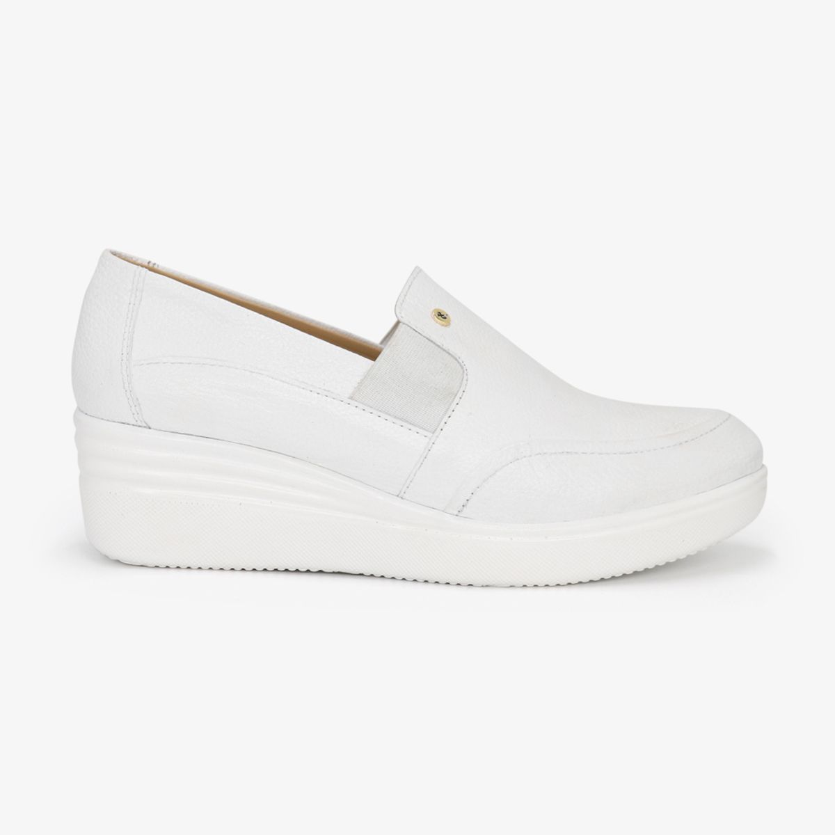PAR&SS - Mocasín Casual De Cuero Mujer Par&ss KA25Q1-PAX Blanco