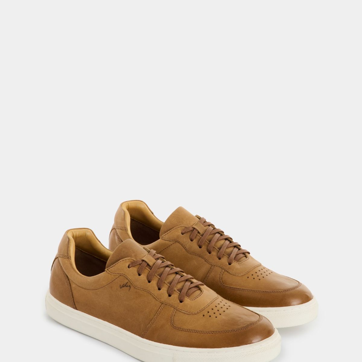 VELEZ - Vélez Zapatillas Duna De Cuero Para Hombre Casual Miel