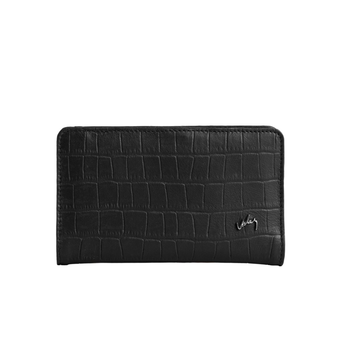 VELEZ - Vélez Billetera Oslo De Cuero Para Mujer Con Monedero Negro