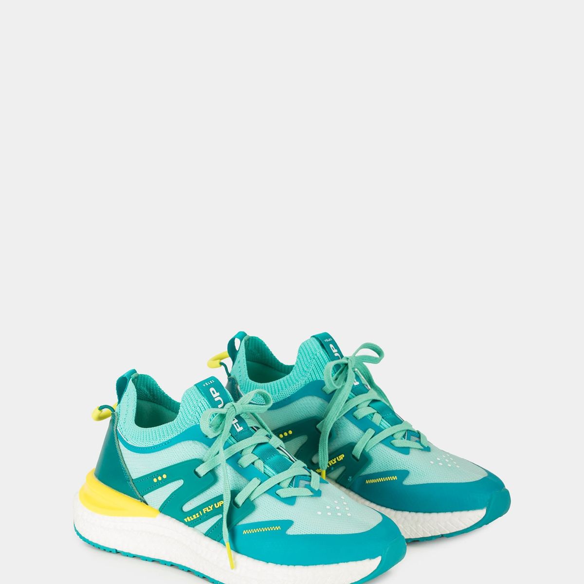 VELEZ - Vélez Zapatillas Fly Up Retro Mujer Tecnológico Agua Mar