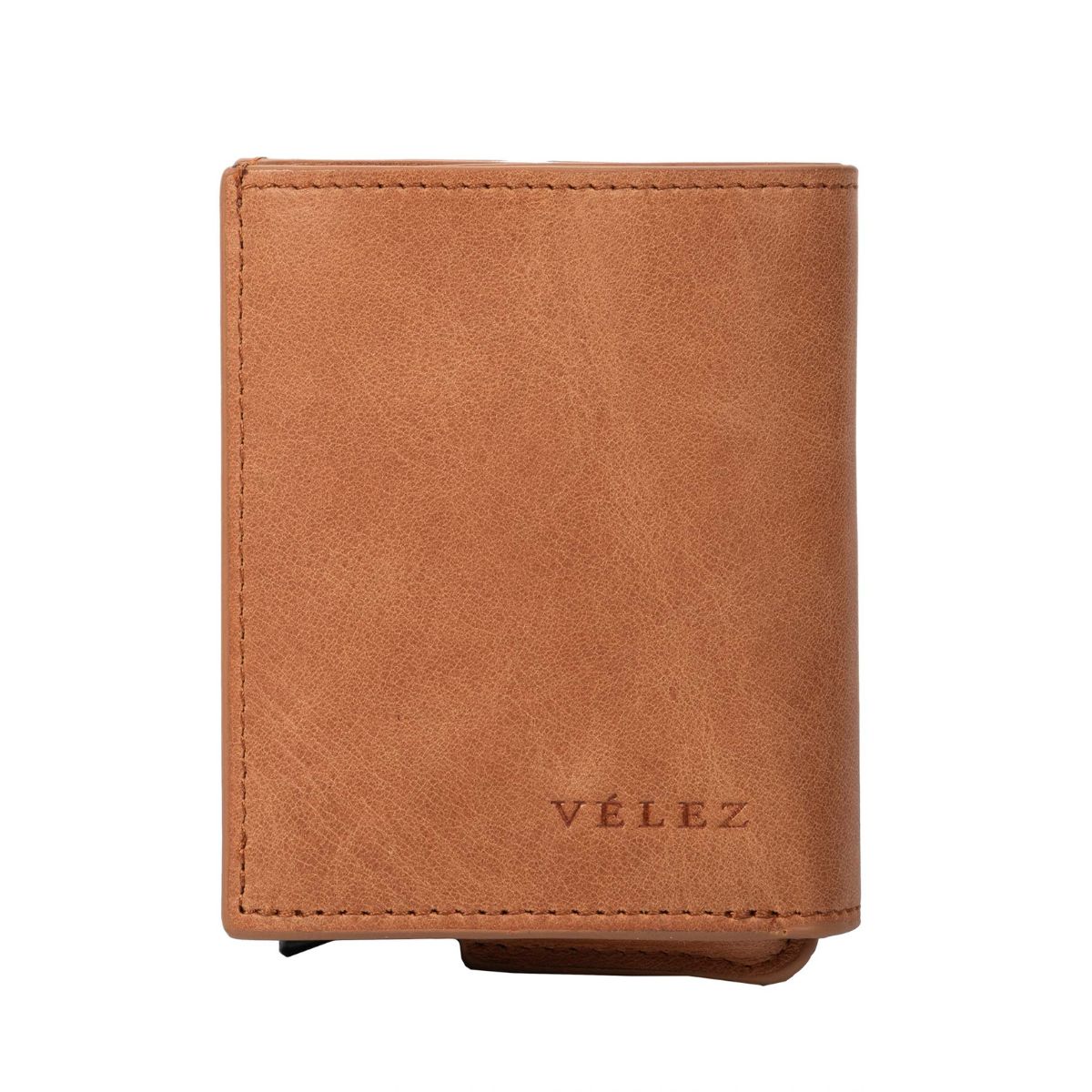 VELEZ - Vélez Porta Documentos De Cuero Tecnológico Miel