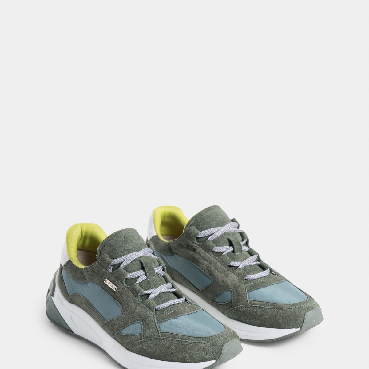 VELEZ - Vélez Zapatillas Bombay Cuero Mujer Urban Agua Marina