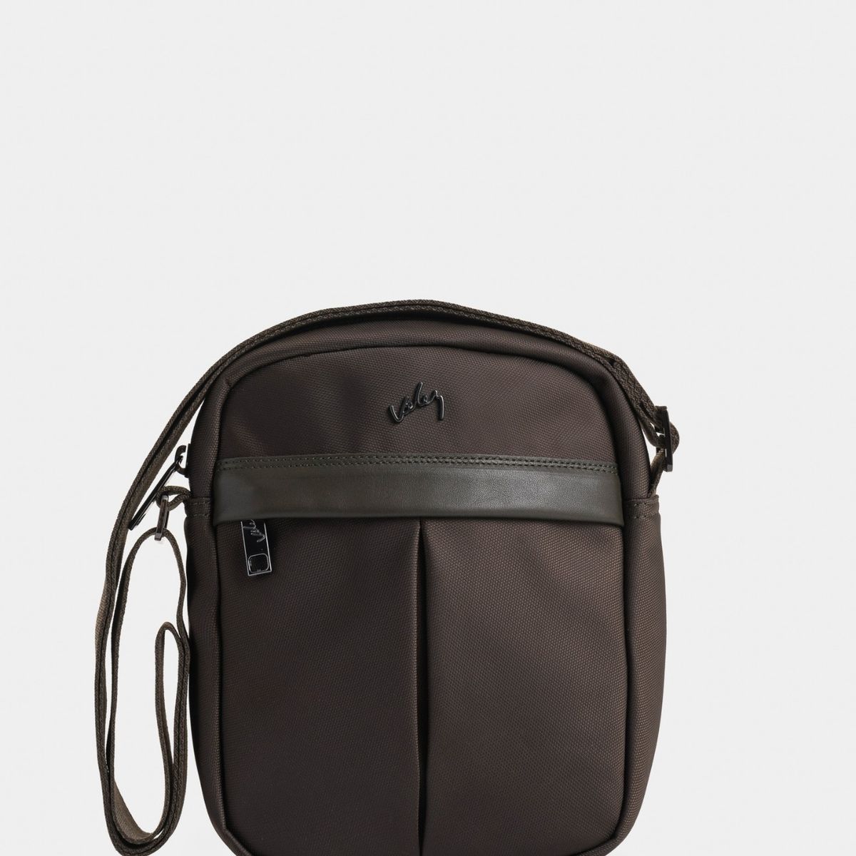 VELEZ - Vélez Morral Harrington De Lona Y Cuero Hombre Verde Oliva