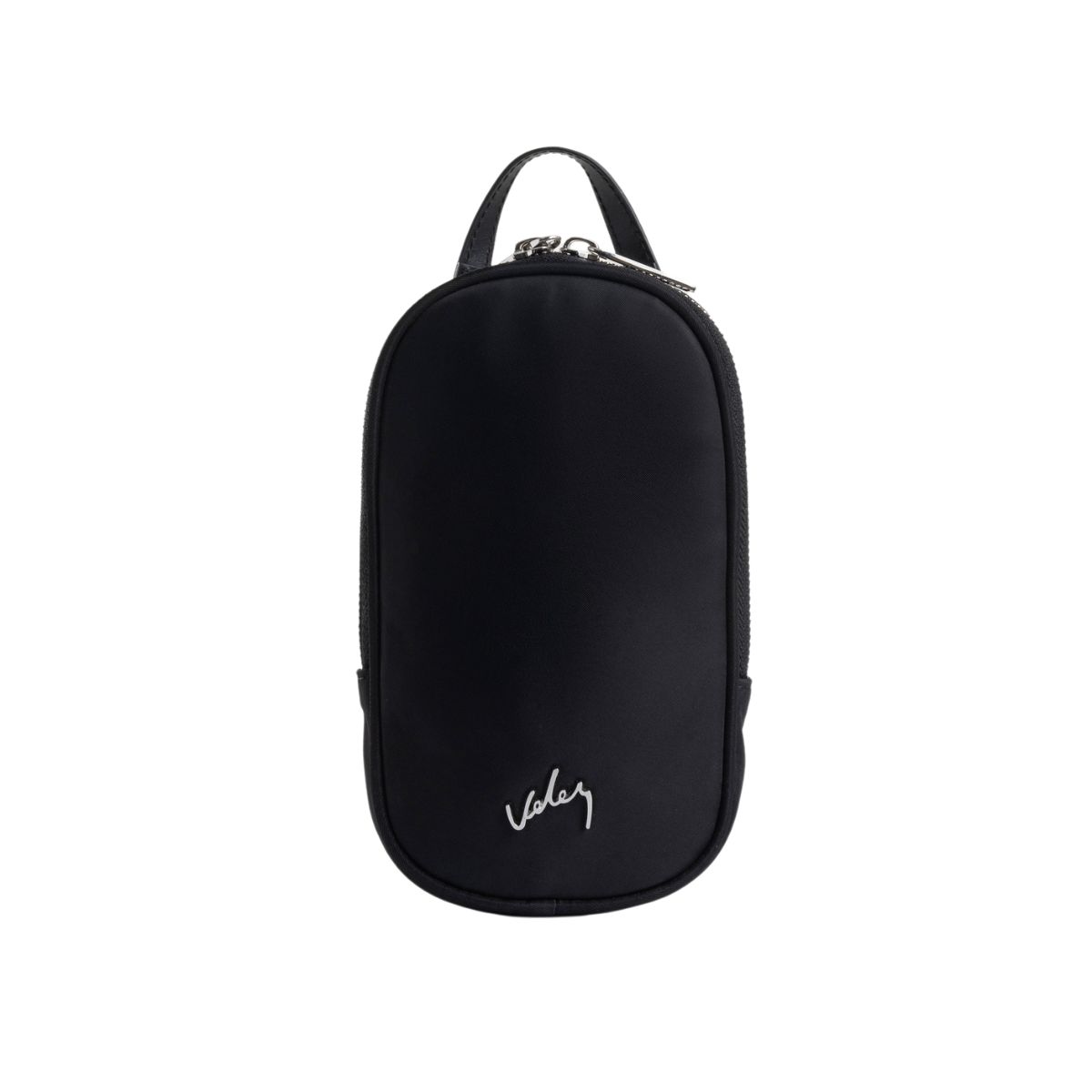 VELEZ - Vélez Morral Elora En Lona Para Mujer Manija Cuero Negro