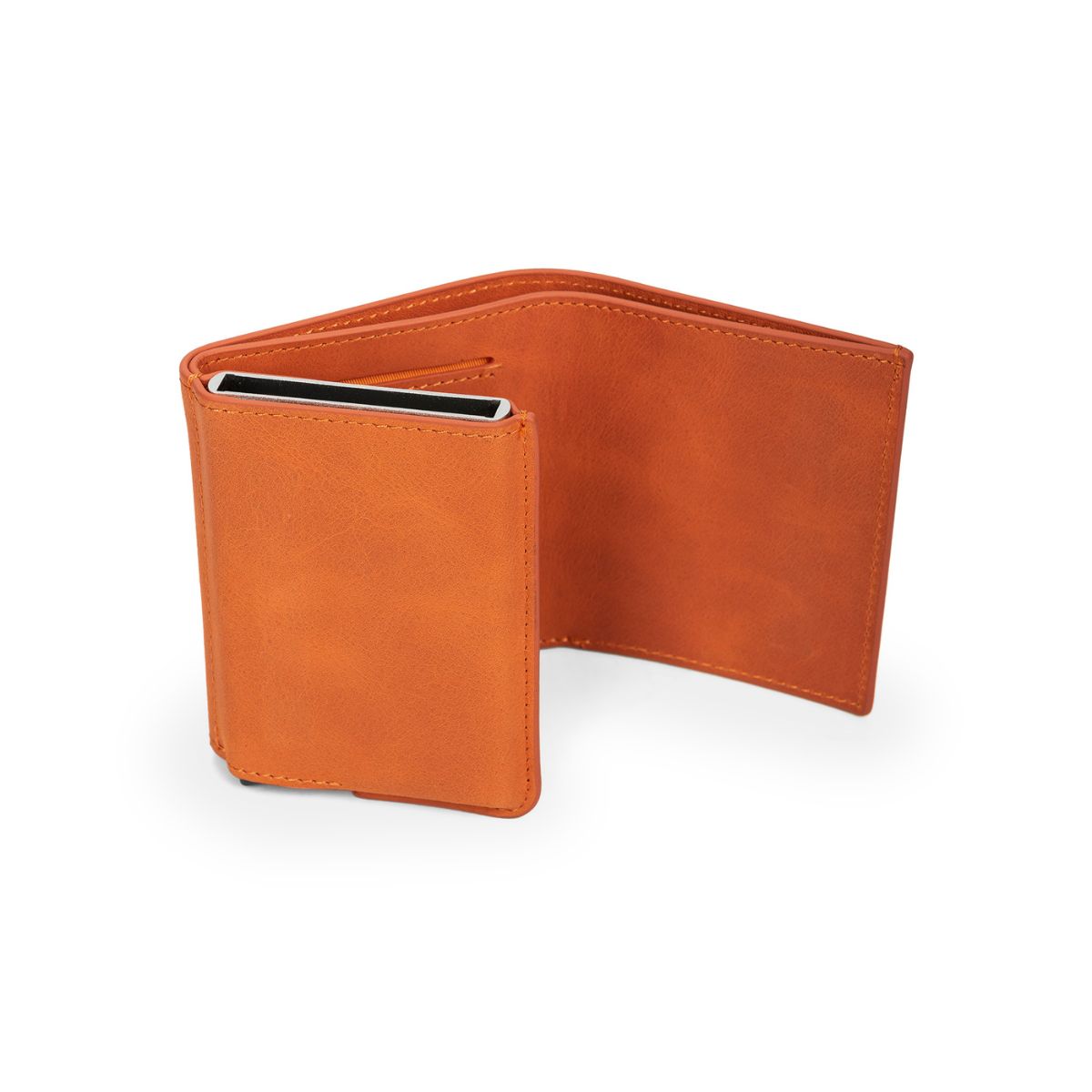 VELEZ - Vélez Porta Documentos De Cuero Tecnológico Naranja