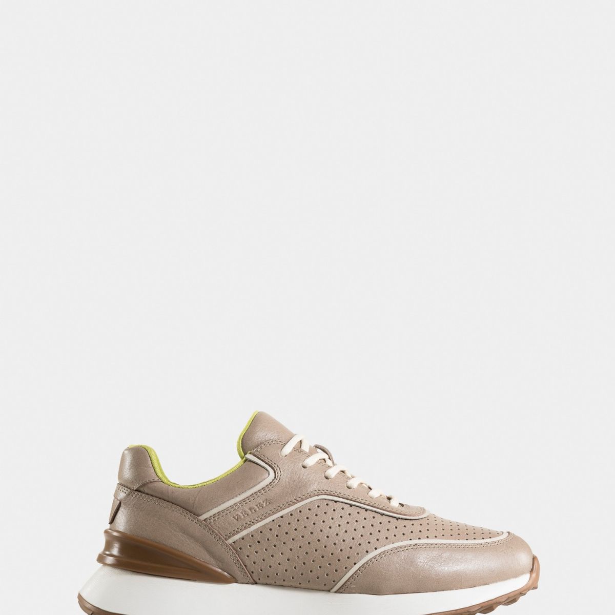 VELEZ - Vélez Zapatillas Dalí Cuero Hombre Arena