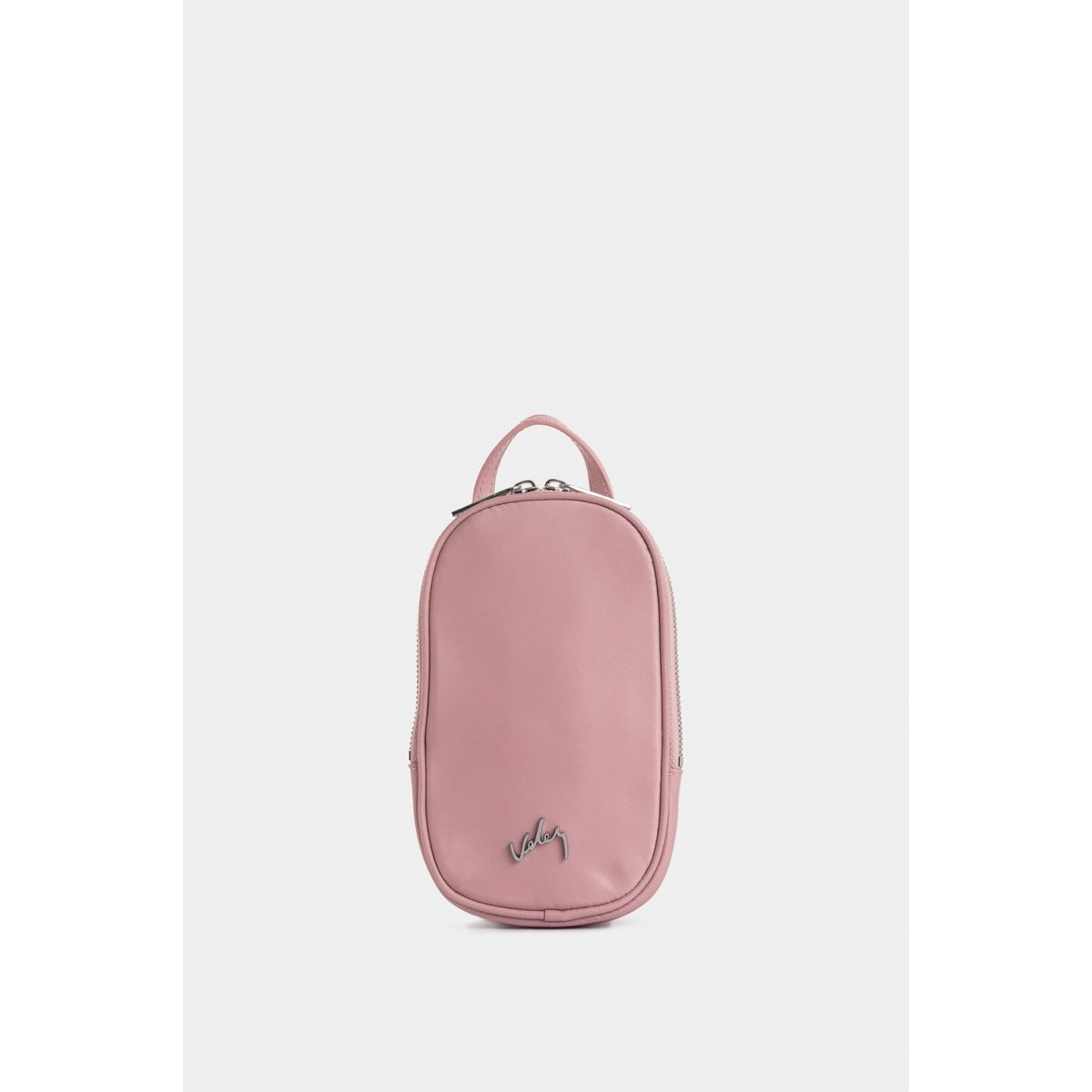 VELEZ - Vélez Morral Elora En Lona Para Mujer Manija Cuero Rosado