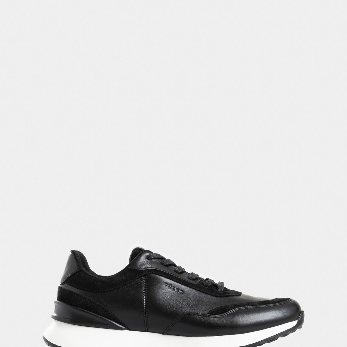 VELEZ - Vélez Zapatillas Monza 2 Cuero Hombre Artesanal Negro