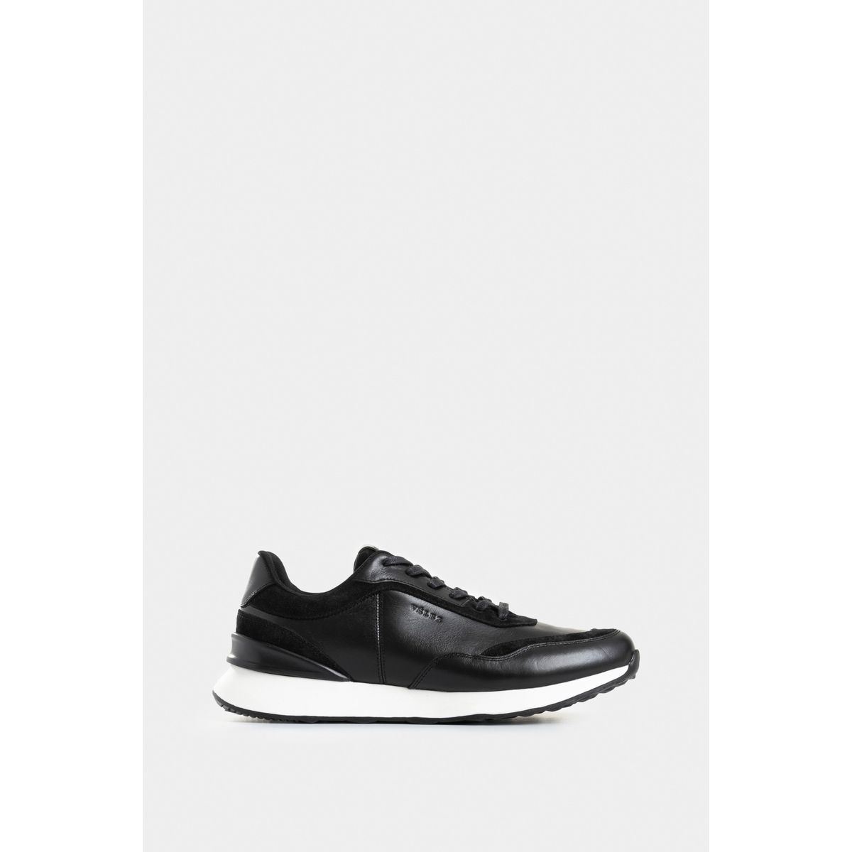 VELEZ - Vélez Zapatillas Monza 2 Cuero Hombre Artesanal Negro