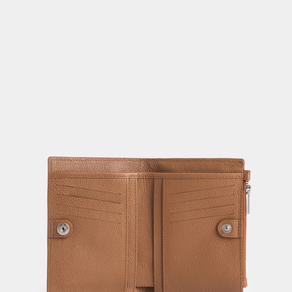 VELEZ - Vélez Billetera Olivia De Cuero Para Mujer Con Monedero Miel