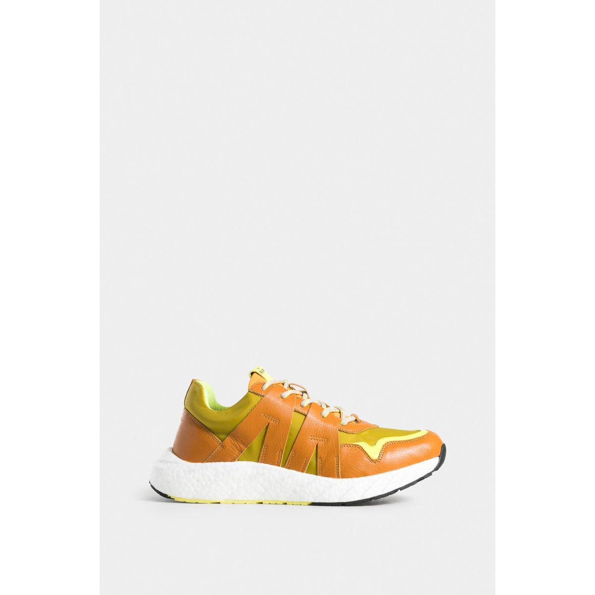 VELEZ - Vélez Zapatillas Urban Turmalina Lona Y Cuero Mujer Naranja