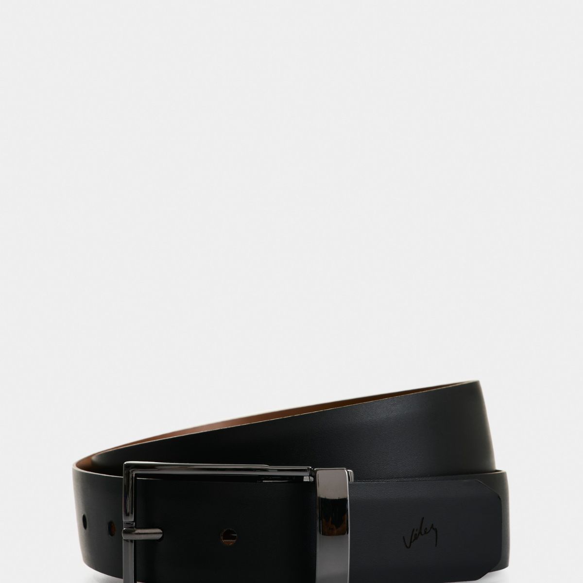 VELEZ - Vélez Correa Doble Faz Iguaque Cuero Hombre Abombado Negro