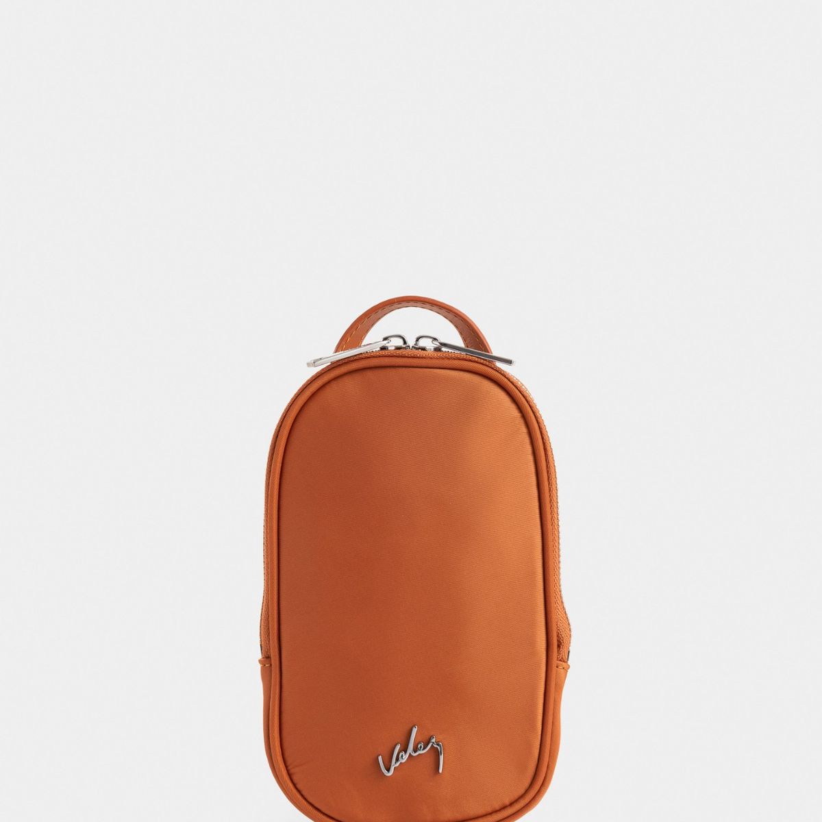 VELEZ - Vélez Morral Elora En Lona Para Mujer Manija Cuero Miel