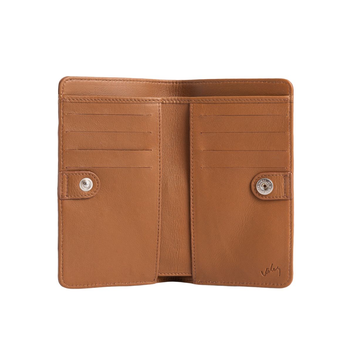 VELEZ - Vélez Billetera Oslo De Cuero Para Mujer Con Monedero Miel