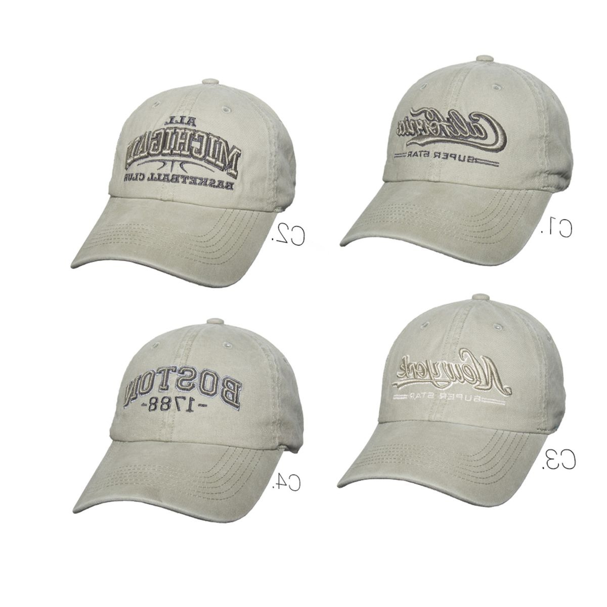 SUNTIME - GORRA PRELAVADA UNISEX 3PRS003 SUNTIME VERDE SPORT 1030053