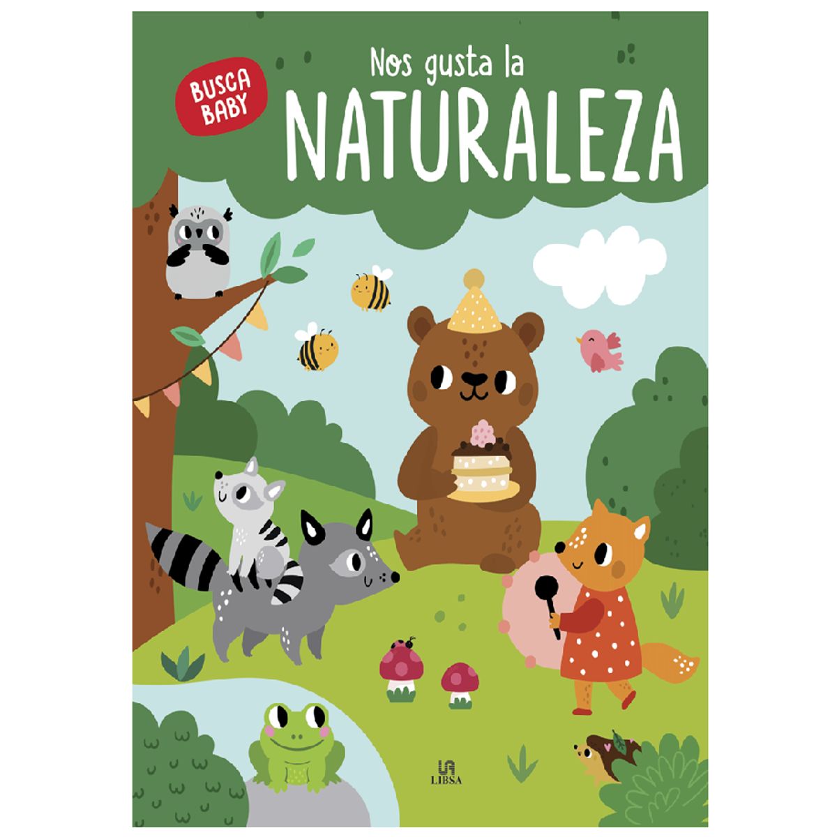 GENERICO - Libro nos gusta la naturaleza BUSCA BABY