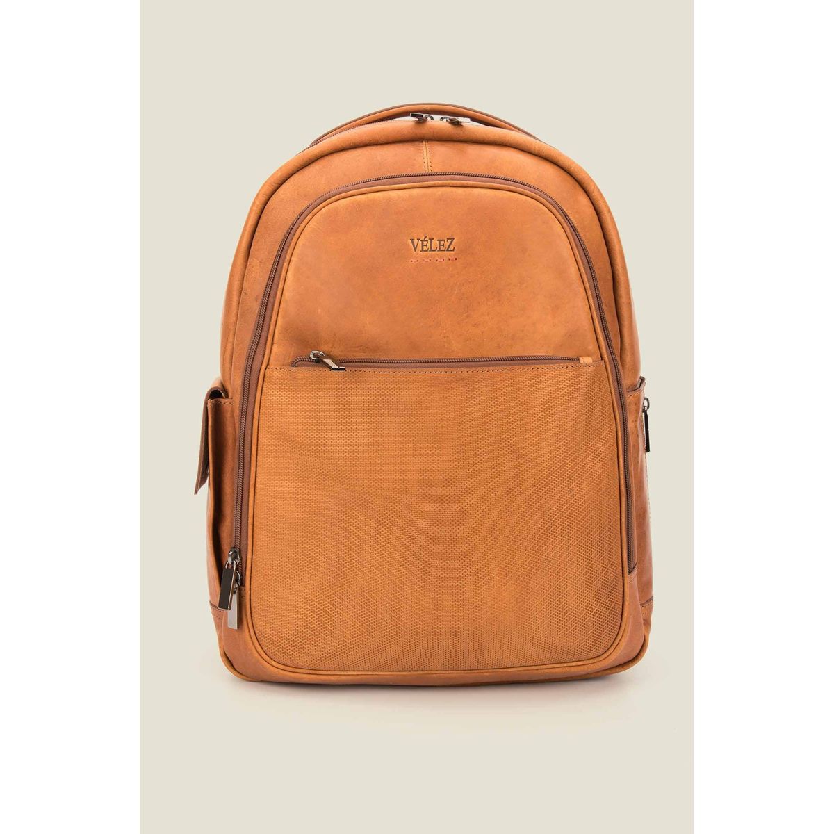 VELEZ - Vélez Mochila Tropical De Cuero Miel