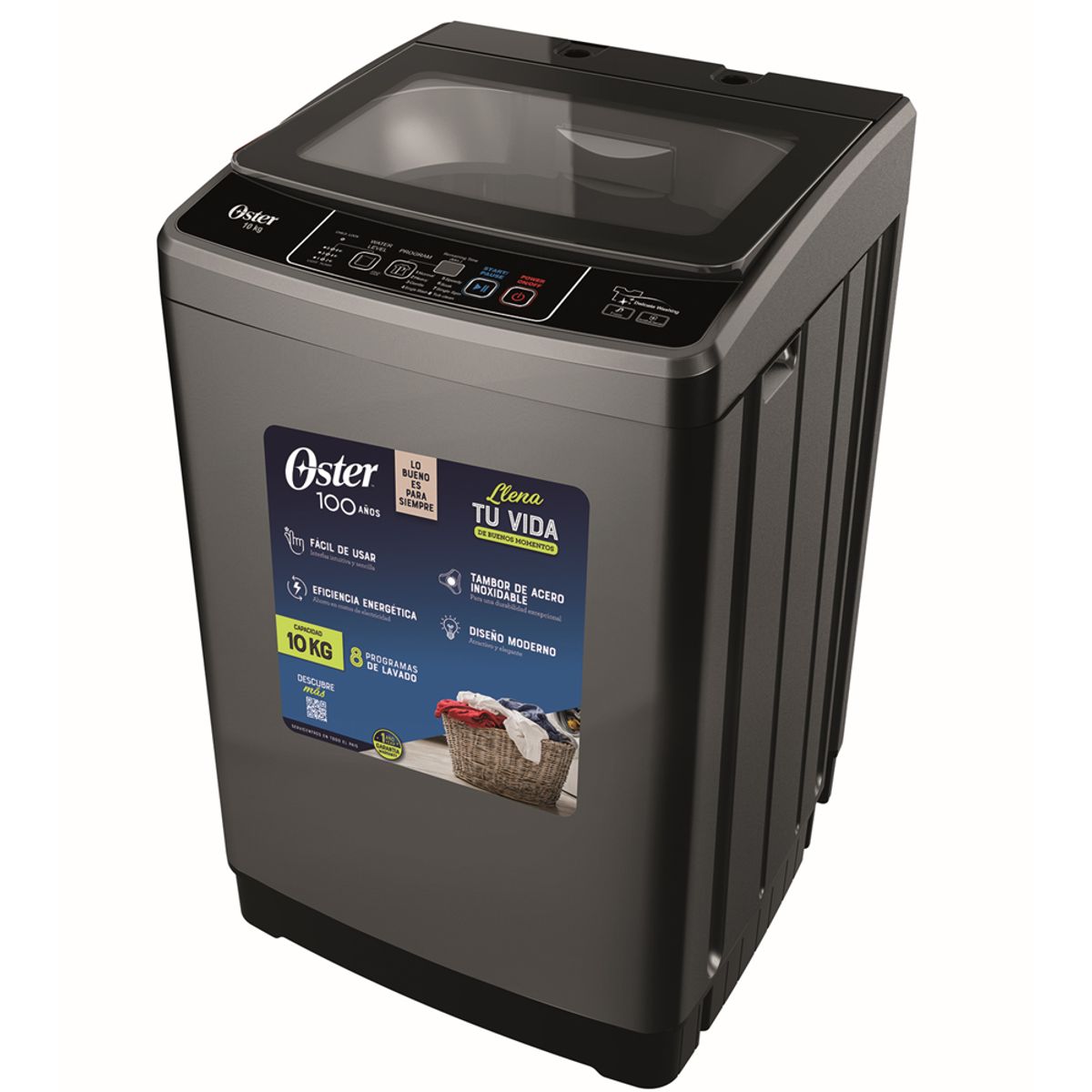 OSTER - Lavadora Oster 10 K OS-PWSW0010S