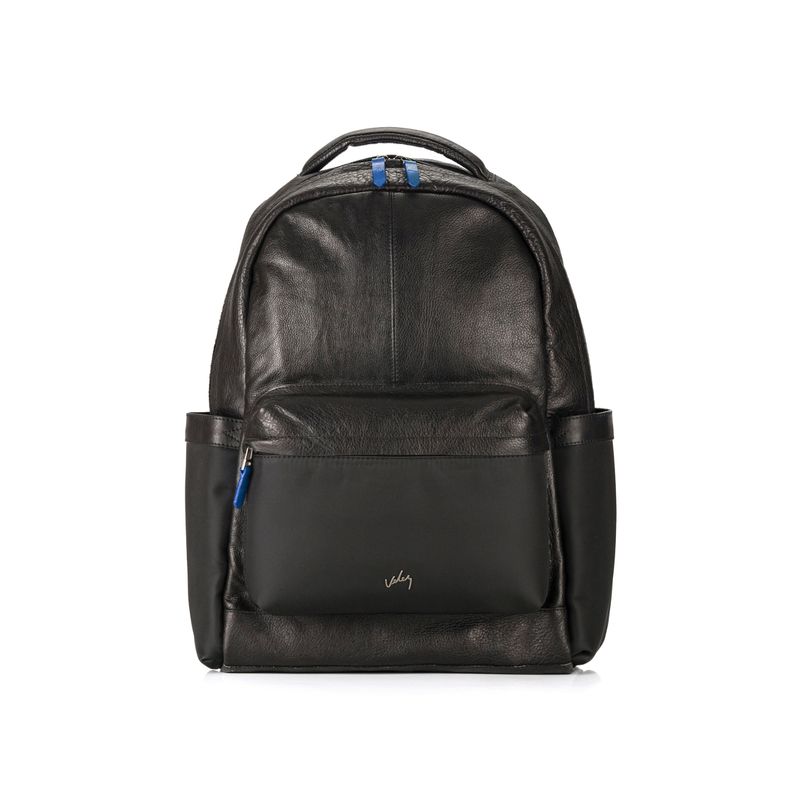 VELEZ - Vélez Mochila Fagus 2.0 De Cuero Hombre Lona En Nylon Negro