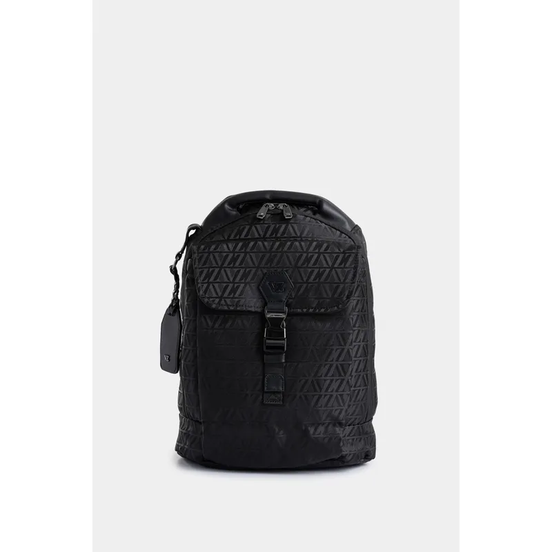 VELEZ - Vélez Mochila Bloom 2 Jacquard Monograma Mujer Negro