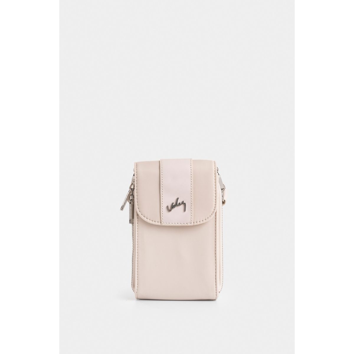 VELEZ - Vélez Morral Astra En Lona Para Mujer Detalle Cuero Blanco