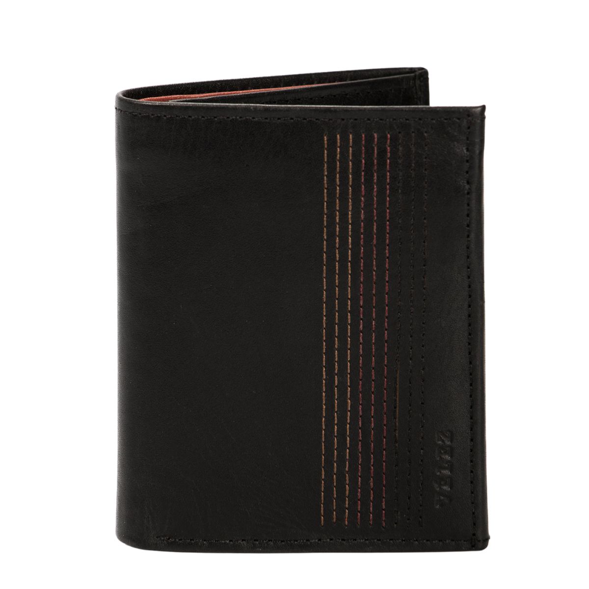 VELEZ - Vélez Billetera De Cuero Vertical Negro