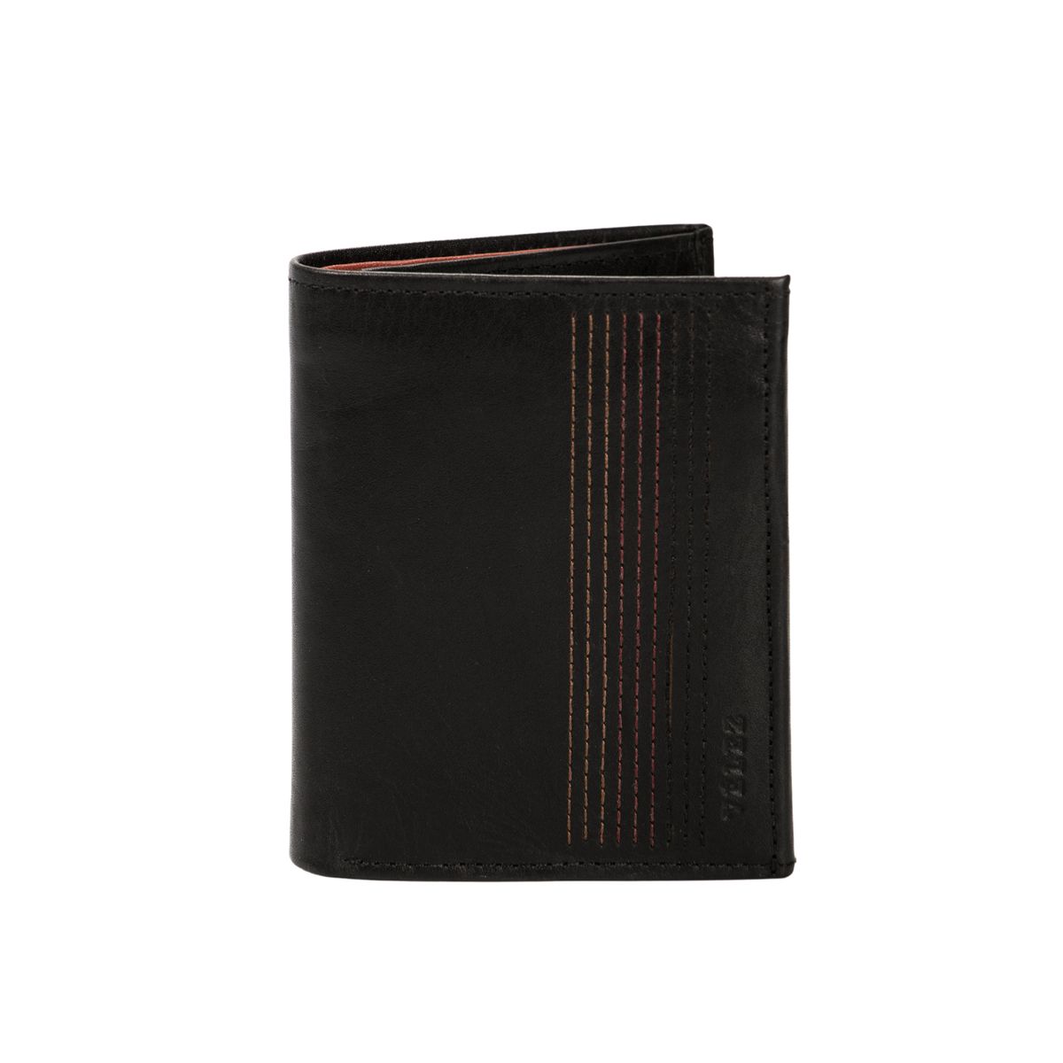 VELEZ - Vélez Billetera De Cuero Vertical Negro