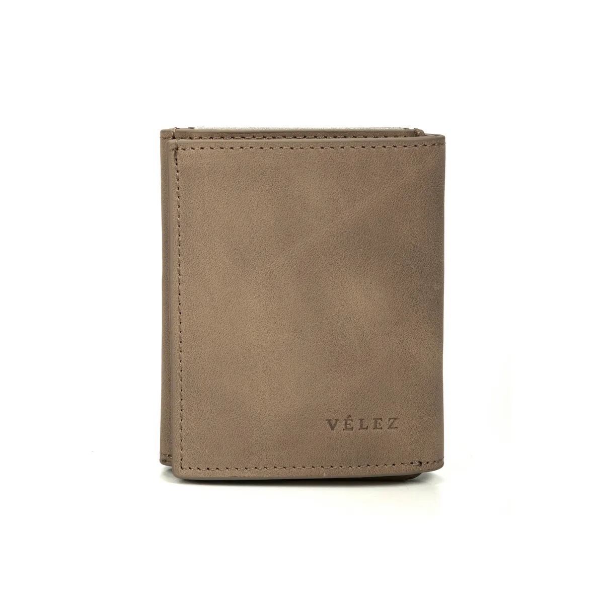 VELEZ - Vélez Porta Documentos De Cuero Tecnológico Gris