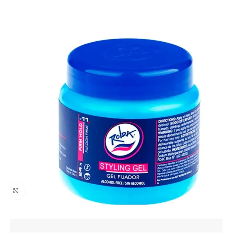 GENERICO - Rolda Gel Fijador Sin Alcohol  120gr Azul