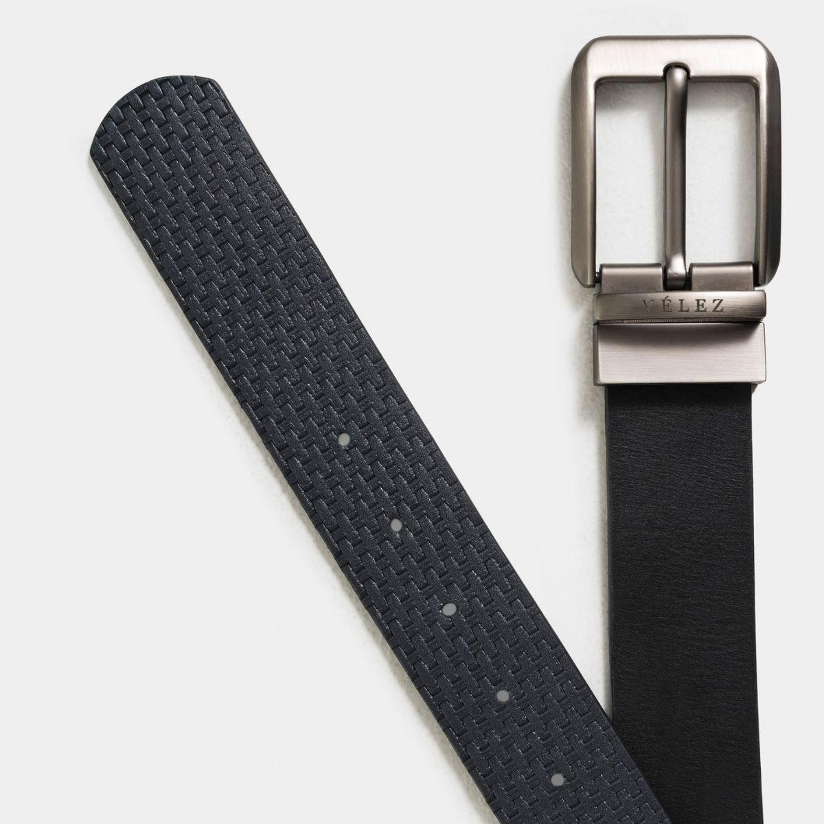 VELEZ - Vélez Correa Doble Faz Arizona Cuero Hombre Artesan Negro