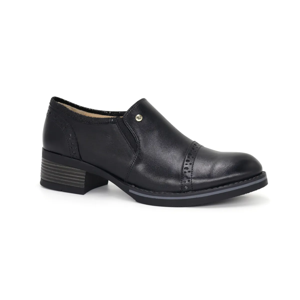 PAR&SS - Mocasín Casual De Cuero Mujer Par&ss KA25Q1-KM034 Negro
