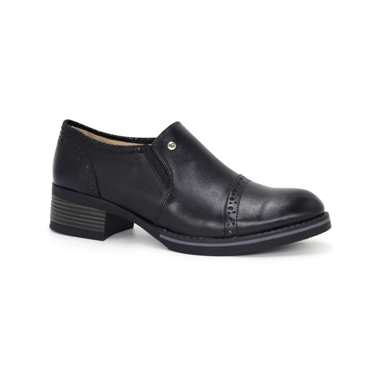 PAR&SS - Mocasín Casual De Cuero Mujer Par&ss KA25Q1-KM034 Negro