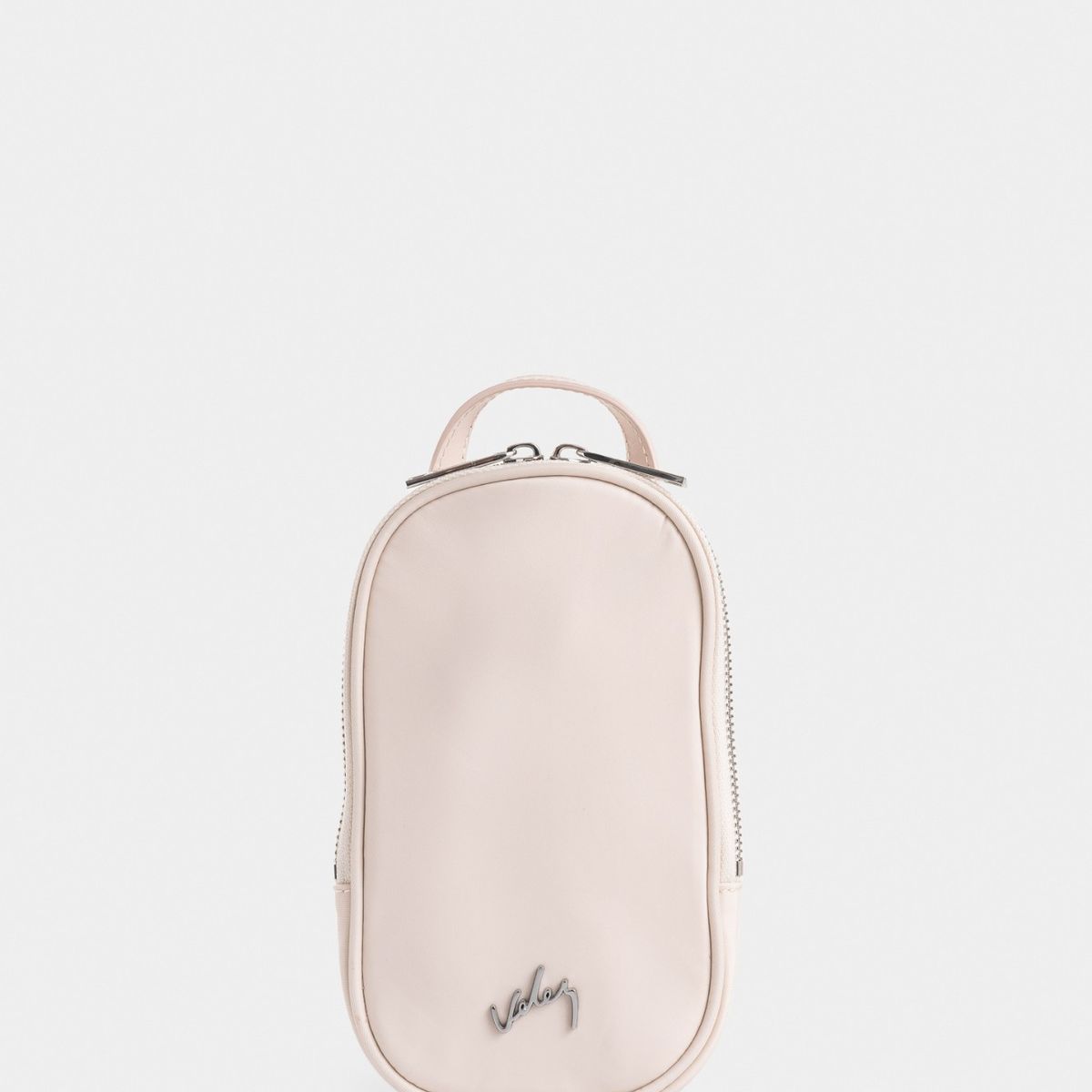 VELEZ - Vélez Morral Elora En Lona Para Mujer Manija Cuero Blanco