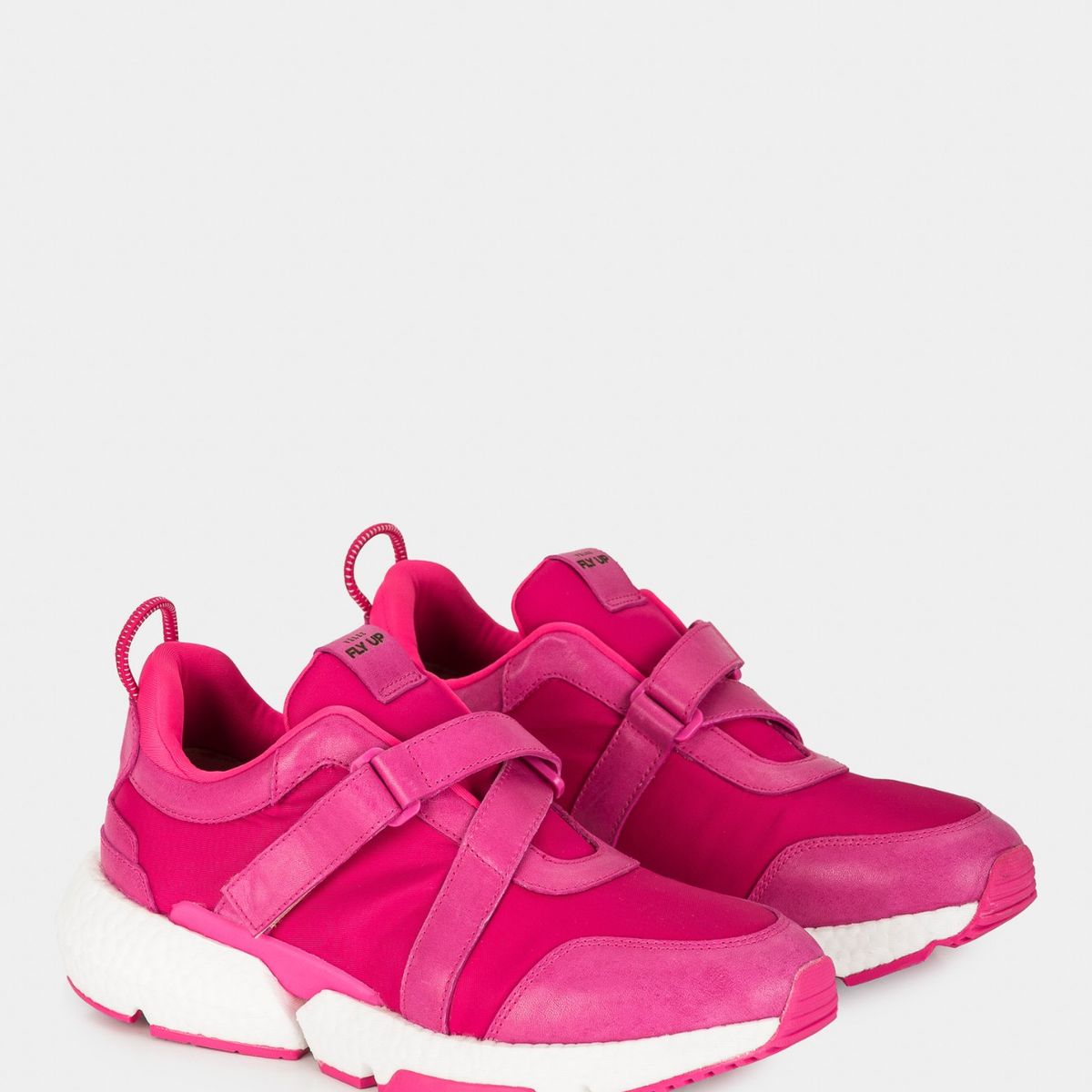VELEZ - Vélez Zapatillas Manzano Cuero Y Textil Mujer Fucsia