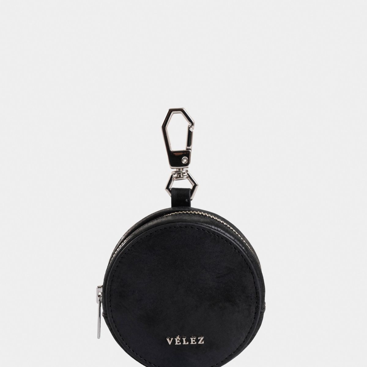 VELEZ - Vélez Monedero Baby De Cuero Para Mujer Versátil Negro