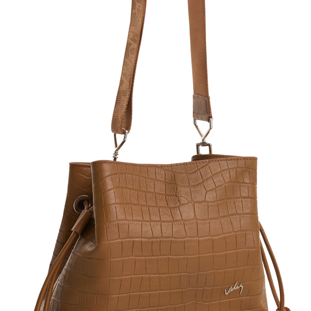 VELEZ - Vélez Bandolera Goji De Cuero Mujer Detalle Grabado Miel