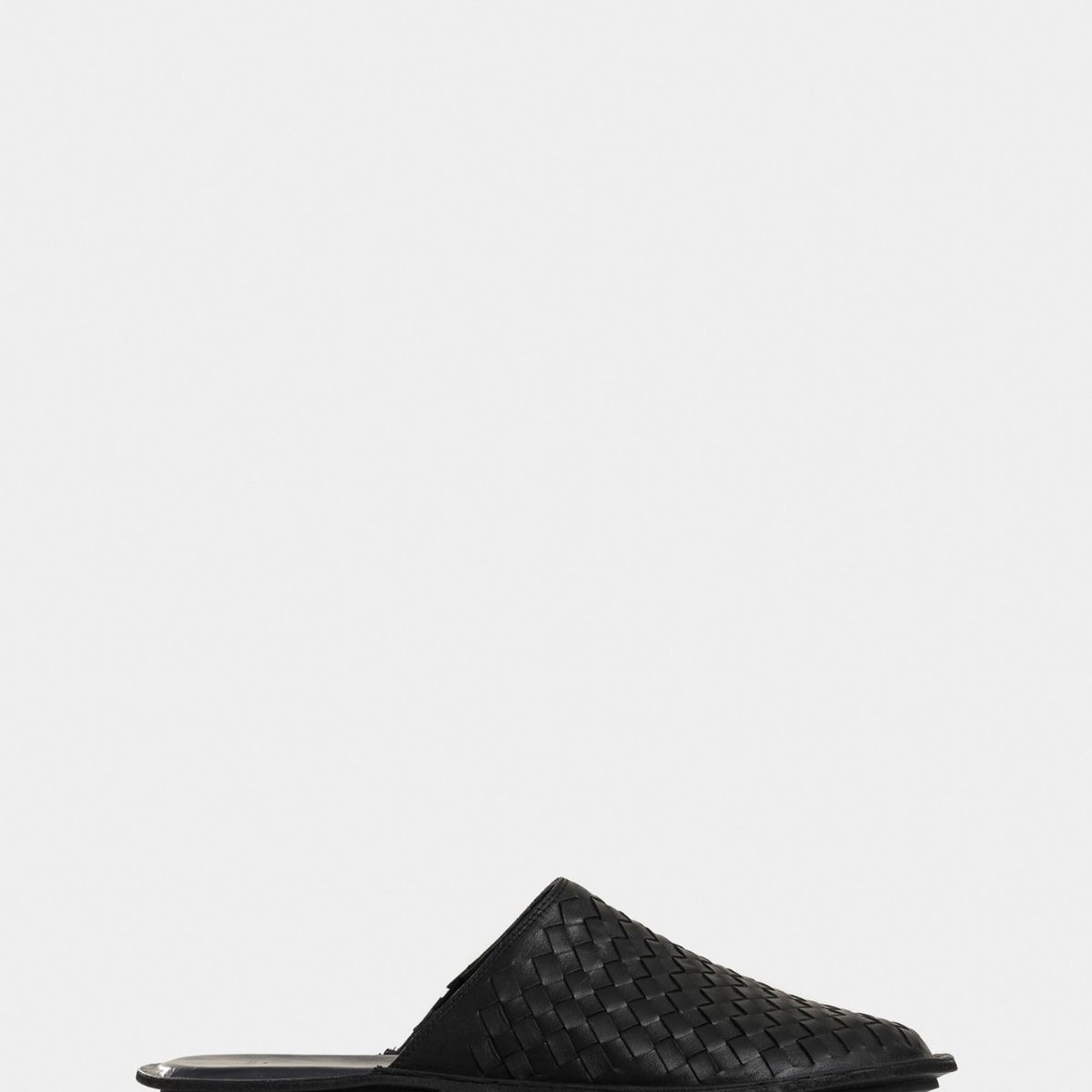 VELEZ - Vélez Slipper Tejido En Cuero Para Hombre Confort Negro