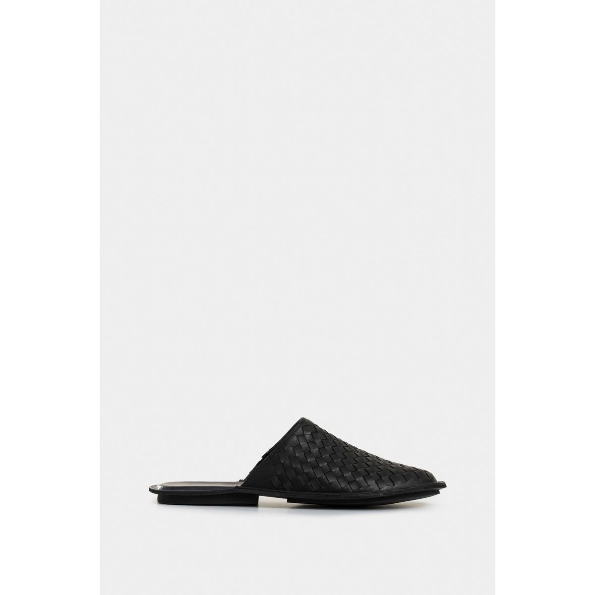 VELEZ - Vélez Slipper Tejido En Cuero Para Hombre Confort Negro